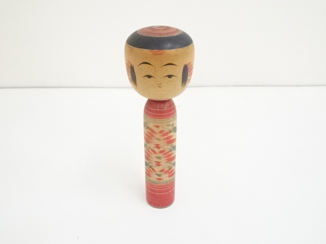 TRADITIONAL JAPANESE CRAFT / KOKESHI DOLL (21.1 cm)/ ARTISAN WORK